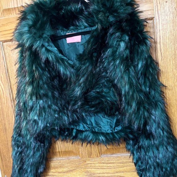 Plus Azalea Wang Faux Fur Coat NWT - Picture 4 of 7